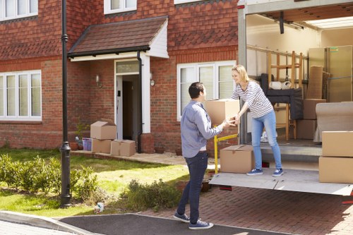 Removal team preparing a local move in Camberwell