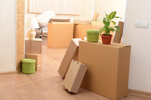 Office packing supplies and archive boxes for a Camberwell business move