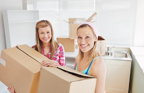Moving truck service in Camberwell with loading equipment