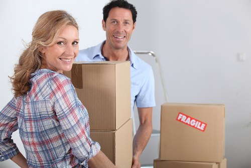 Organised packing materials for student removals in Camberwell