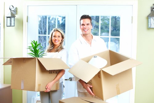Careful handling of household items during a Camberwell move