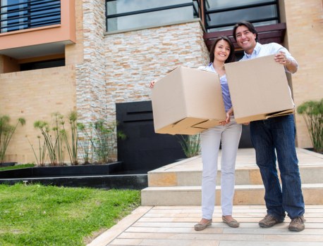 Camberwell moving truck service handling boxed household items